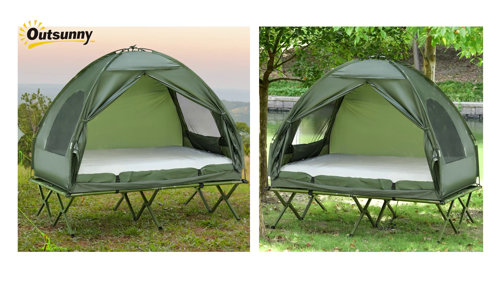 Pop up cot outlet tent